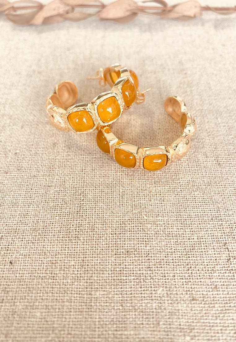 Creolen Tara Gold apricot Creolen Tara Gold apricot