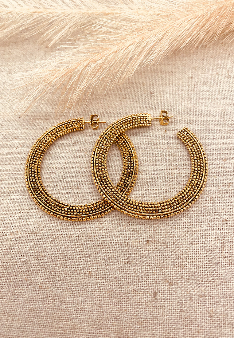 Creolen Beatrice Gold  Creolen Beatrice Gold