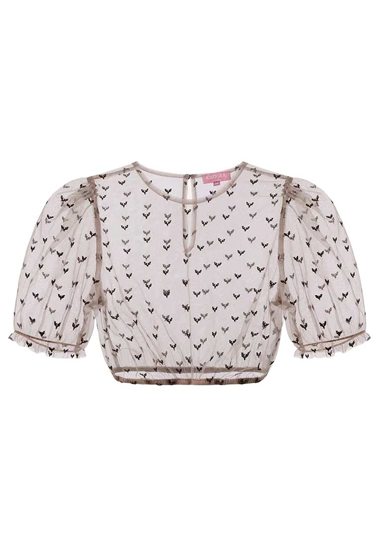 Dirndlbluse Koko - Tream - braun