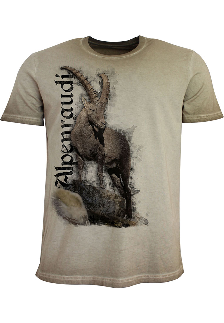 Trachtenshirt Alpenraudi Steinbock