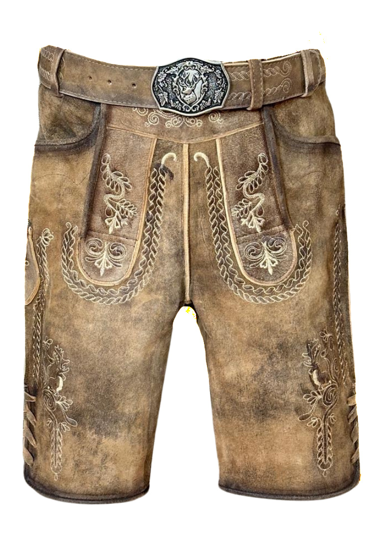 Lederhose Kochelsee sand