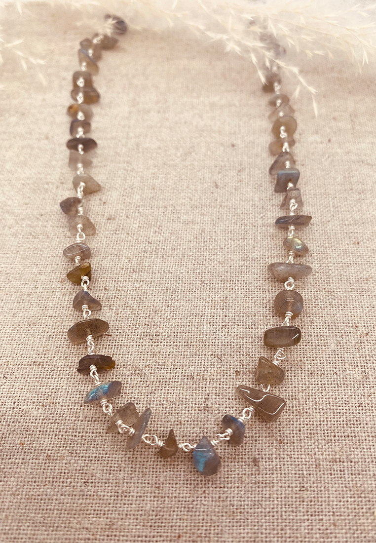 Steinkette Lapislazuli Silber Steinkette Lapislazuli Silber