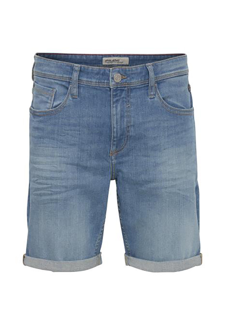 Fashion Denim Shorts light blue