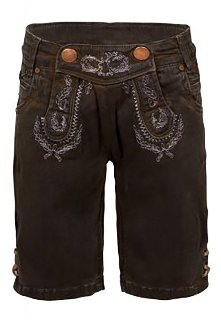 Trachtenjeans Kids braun