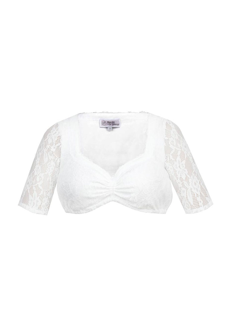 Dirndlbluse Gelina-Maurina weiss Dirndlbluse Gelina-Maurina weiss