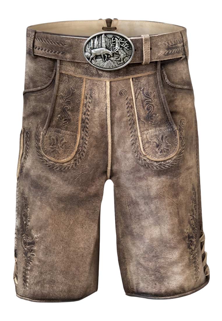 Lederhose Ederer hellbraun