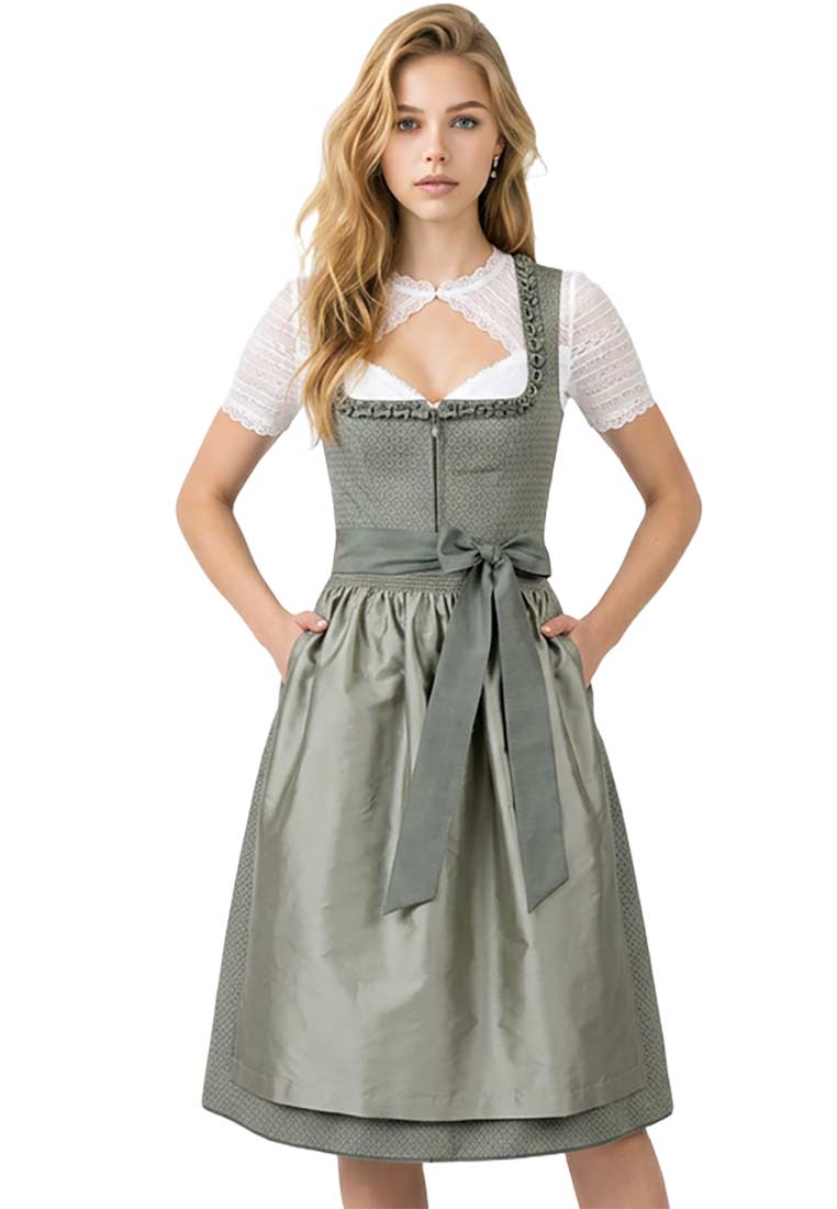Dirndl Elchingen wasabi 70cm