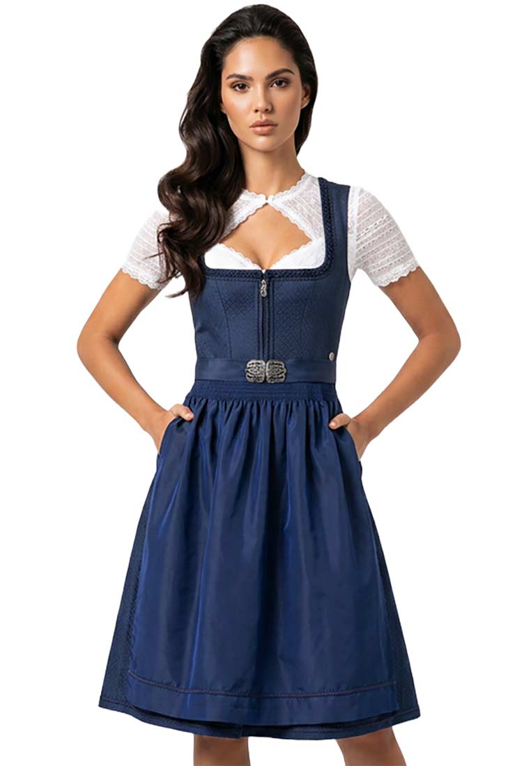 Dirndl Eschau dunkelblau 65cm