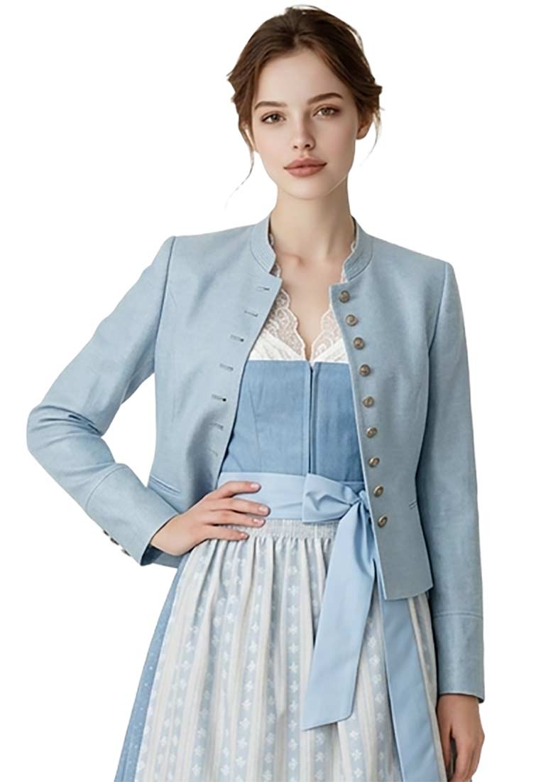 Trachtenjacke Dajana eisblau
