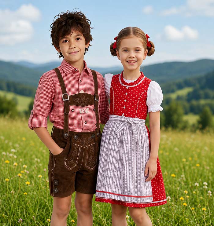 Kindertrachten – wenn die Kleinsten die grössten Hingucker sind