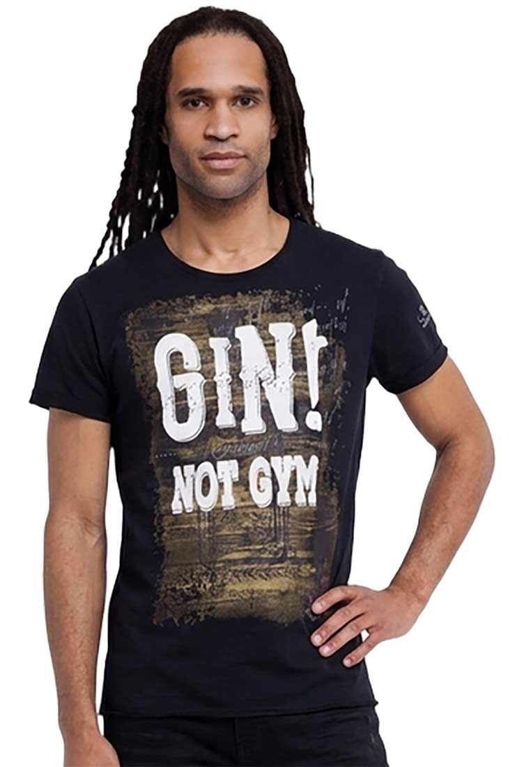 Herrenshirt Not Gym anthrazit
