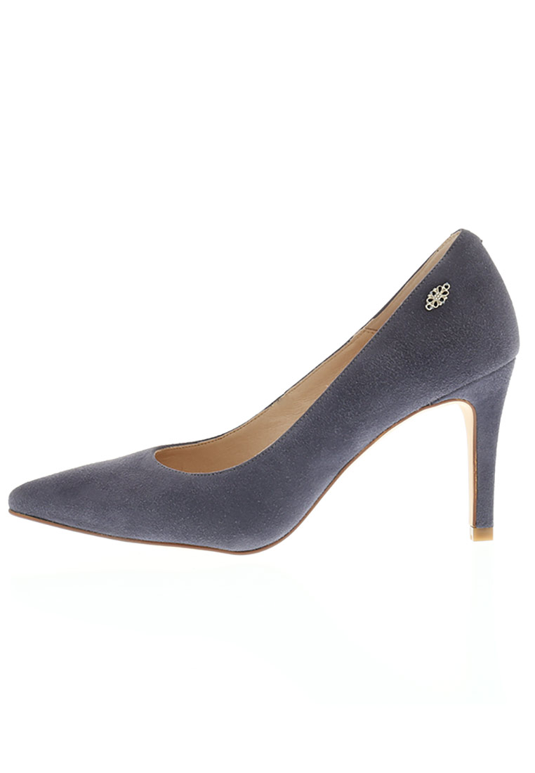 Stiletto Pumps Jules Samtziegenleder Navy