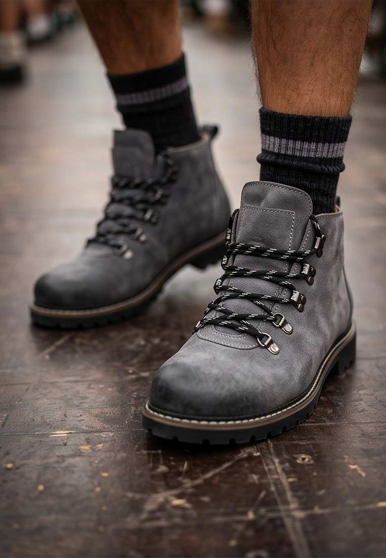 Trachtenboots Jake grau
