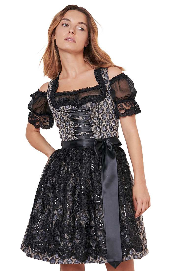 Dirndl Lonie schwarz