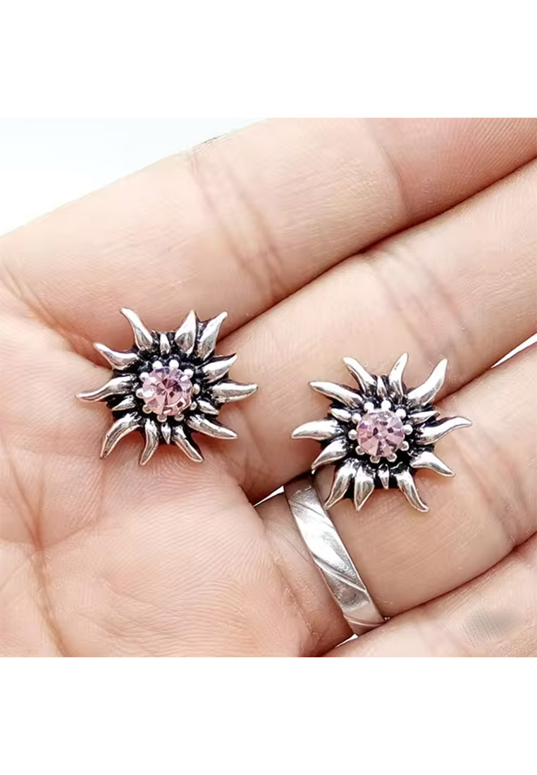 Edelweiss Ohrstecker rosa Edelweiss Ohrstecker rosa