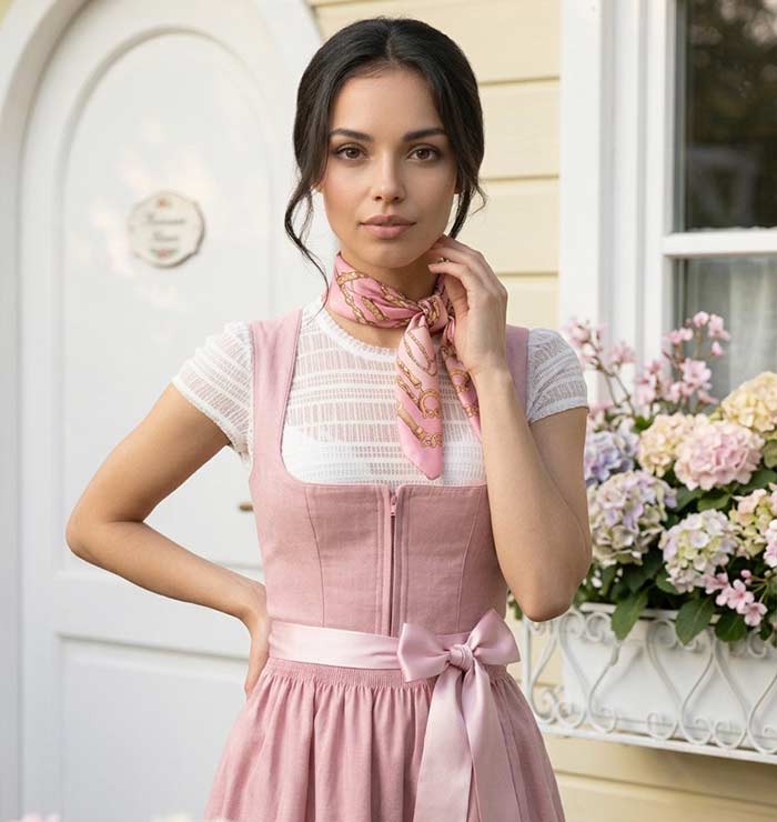 Nickituch zum Dirndl