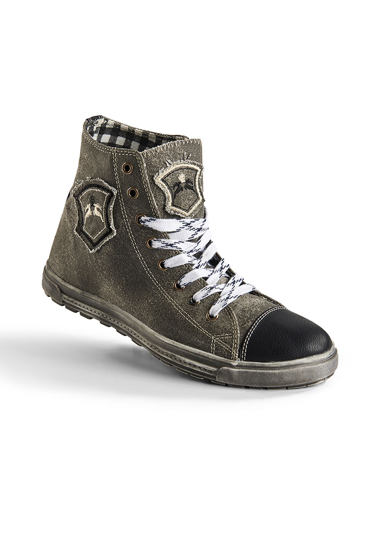 Sportlicher Trachtenschuh Ferdl stein antik