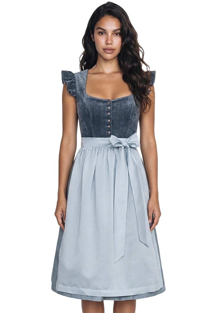 Dirndl Hochwinkel himmelblau 65 cm