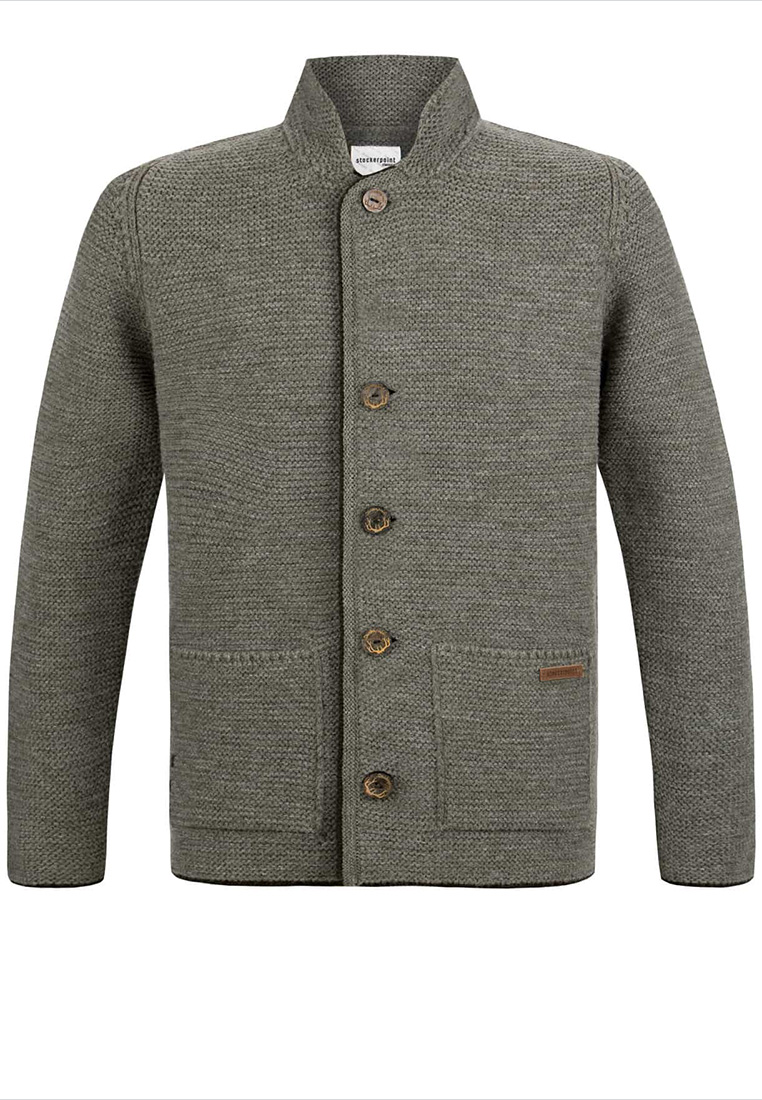 Trachtenstrickjacke Nicolo olive