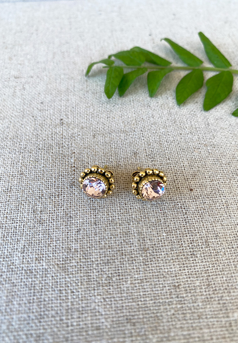 Ohrenstecker Nardus rosa Ohrenstecker Nardus rosa