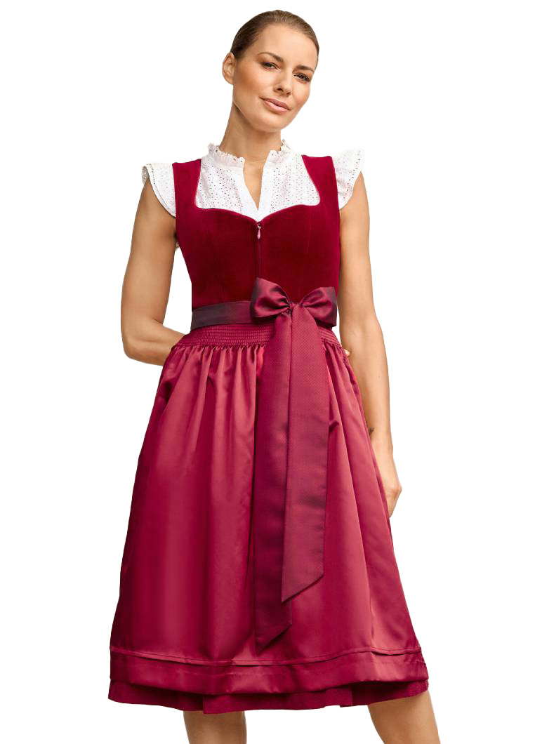 Dirndl Anahita rot 70cm