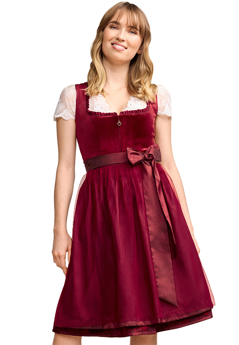 Dirndl Joelina rot 60cm
