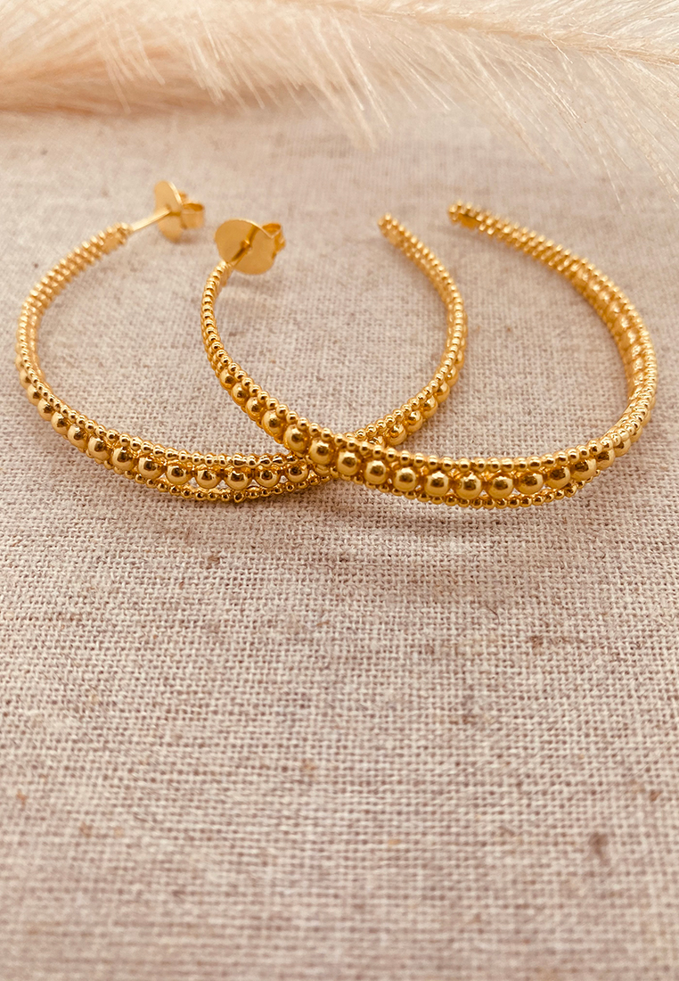 Creolen Amélie Gold gross