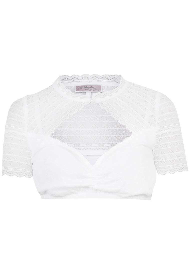 Dirndlbluse Altdorf weiss