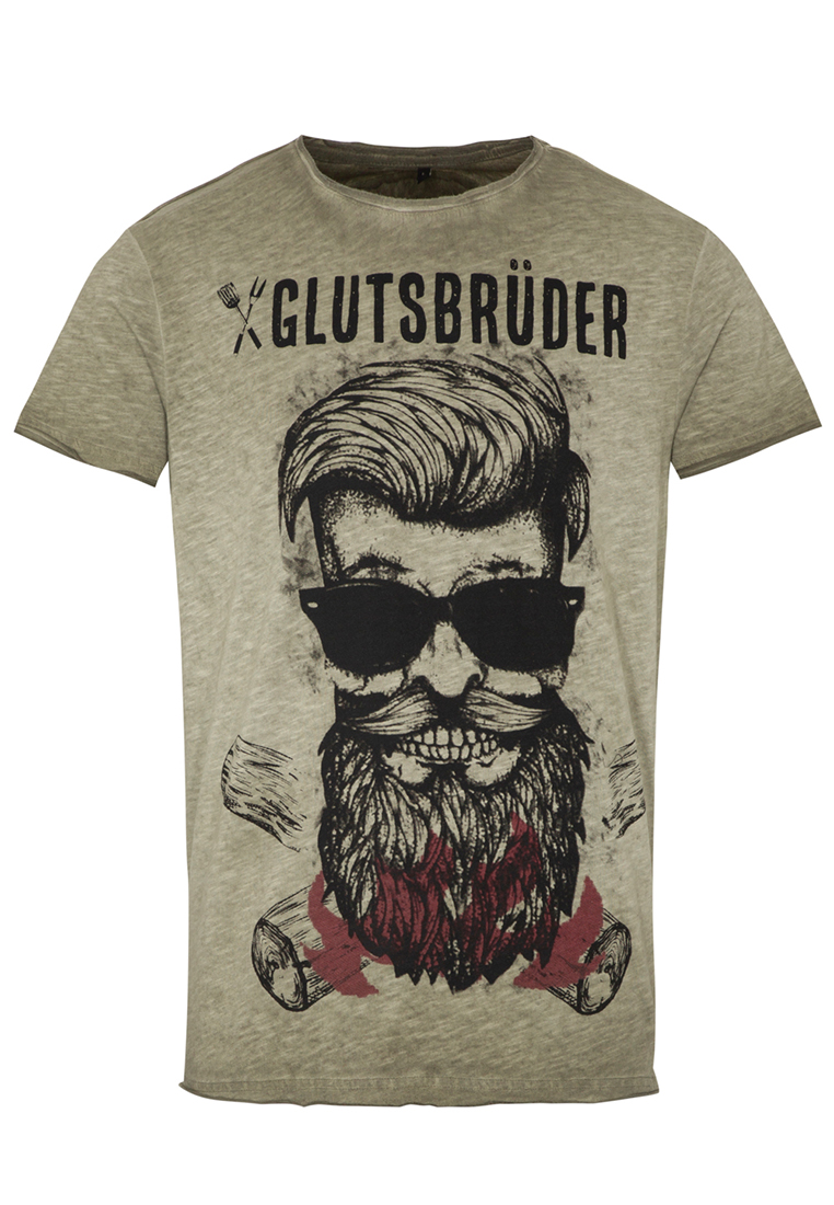 Herrenshirt Glutsbrüder