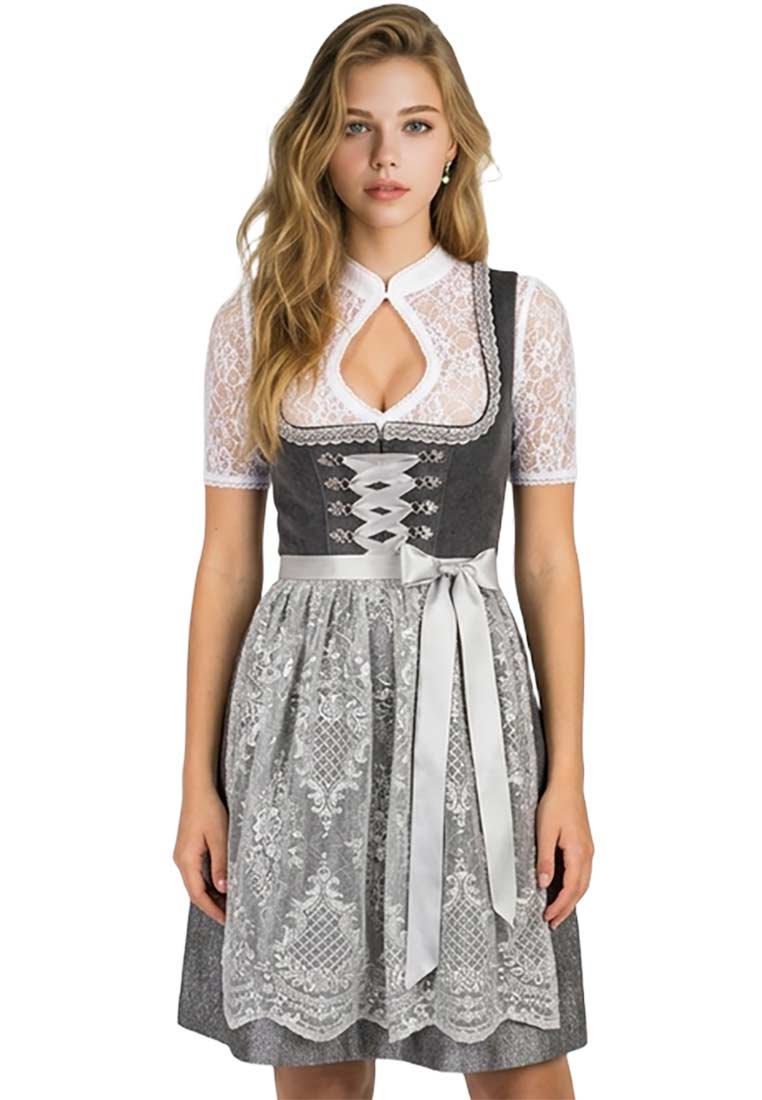 Dirndl Loredana anthrazit