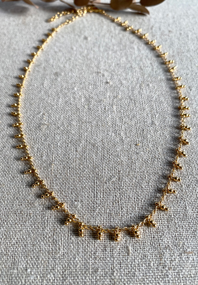 Halskette Pöpperli Gold