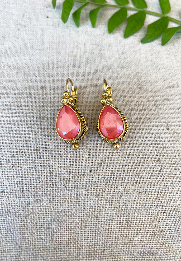 Ohrenhänger Anchusa koralle Ohrenhänger Anchusa koralle