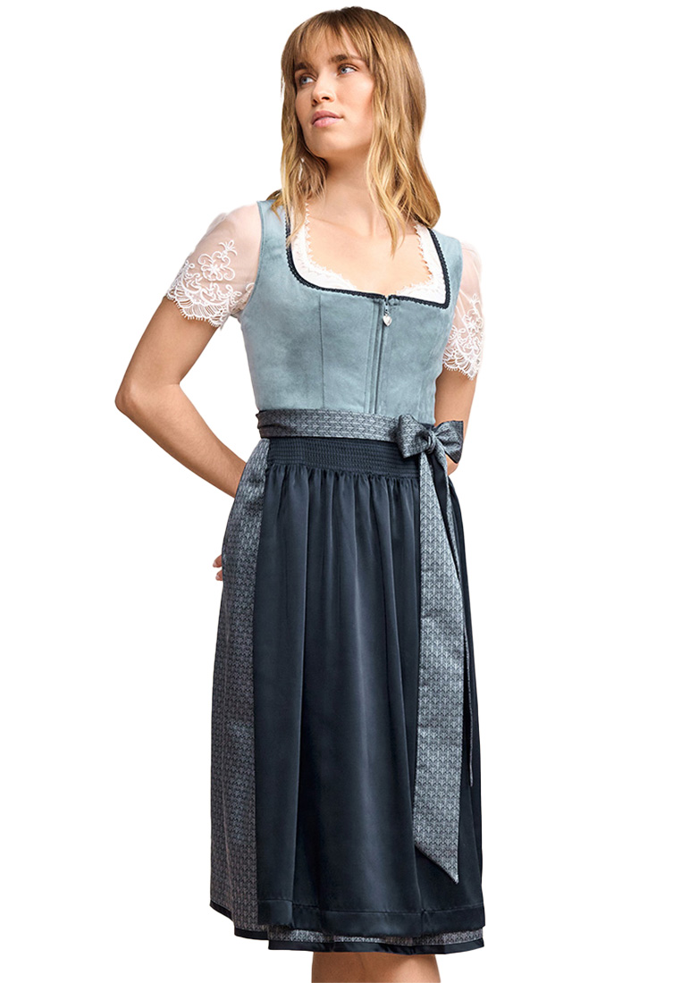 Dirndl Dena blau
