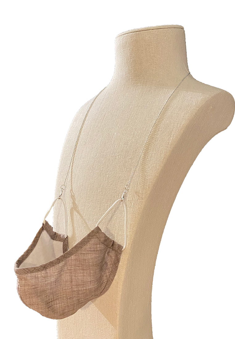 Brillen- oder Maskenkette Kugel 70cm Brillen- oder Maskenkette Kugel 70cm