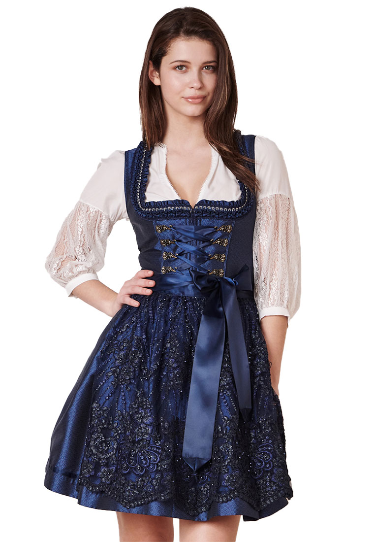 Dirndl Beata königsblau