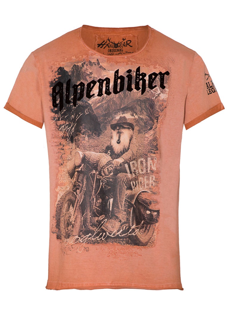 Herrenshirt Alpenbiker