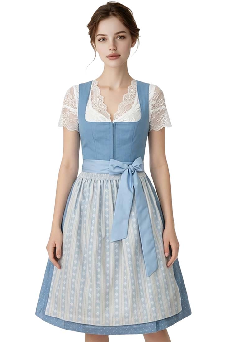 Dirndl Dajana eisblau