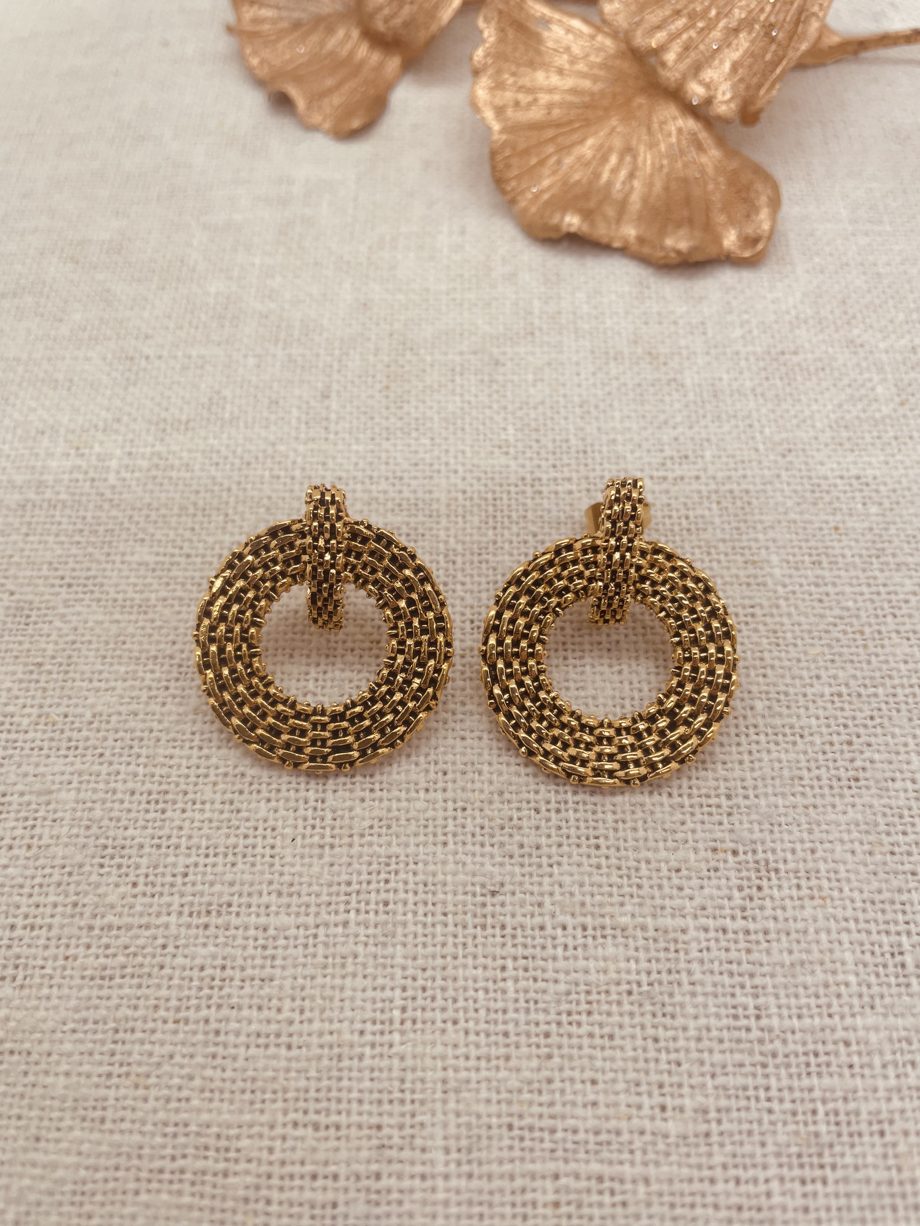 Ohrhänger Olga Gold