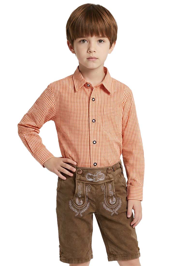 Trachtenjeans Kids schlamm