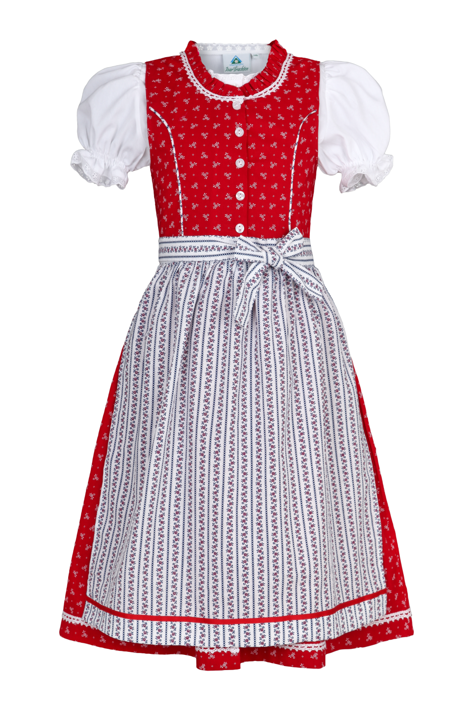 Kinderdirndl Claire rot