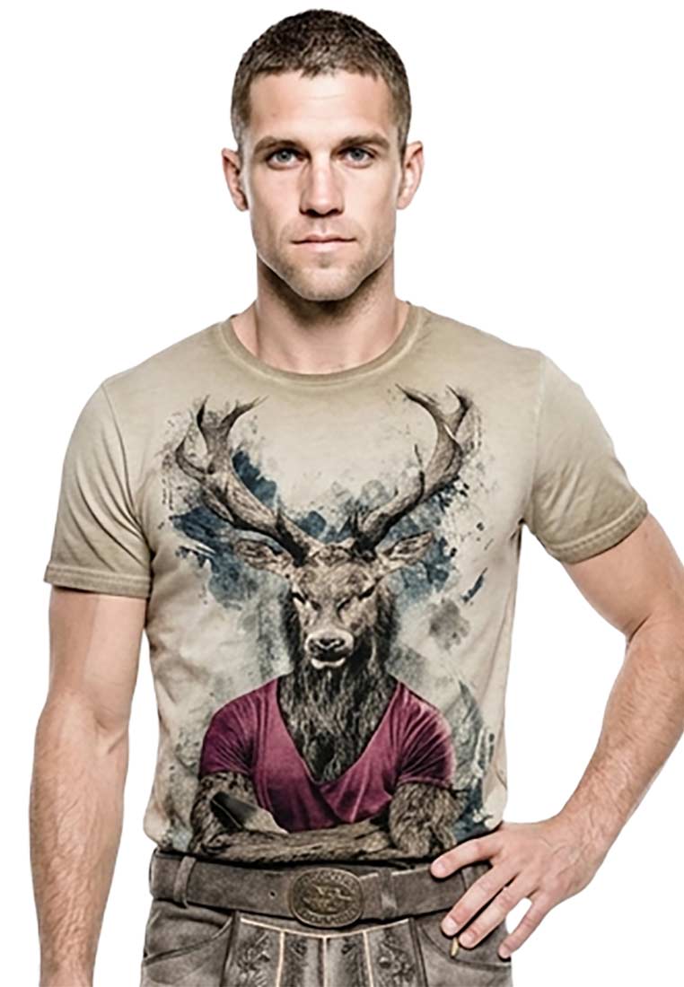 Trachtenshirt John braun