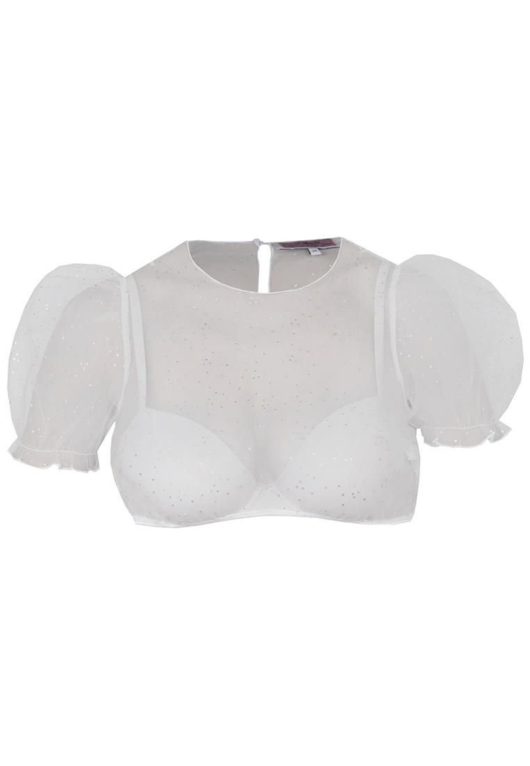 Dirndlbluse Kochel creme