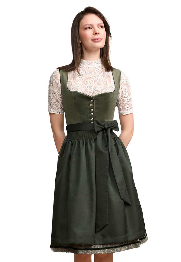 Dirndl Iny grün 60cm