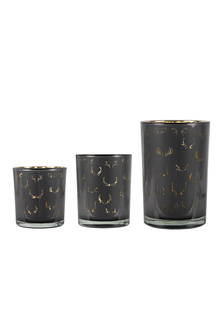 Windlicht Glas Geweih Windlicht Glas Geweih