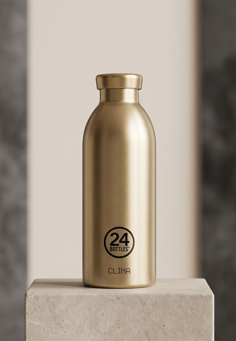 24Bottles Thermosflasche Clima 500 ml, Prosecco Gold