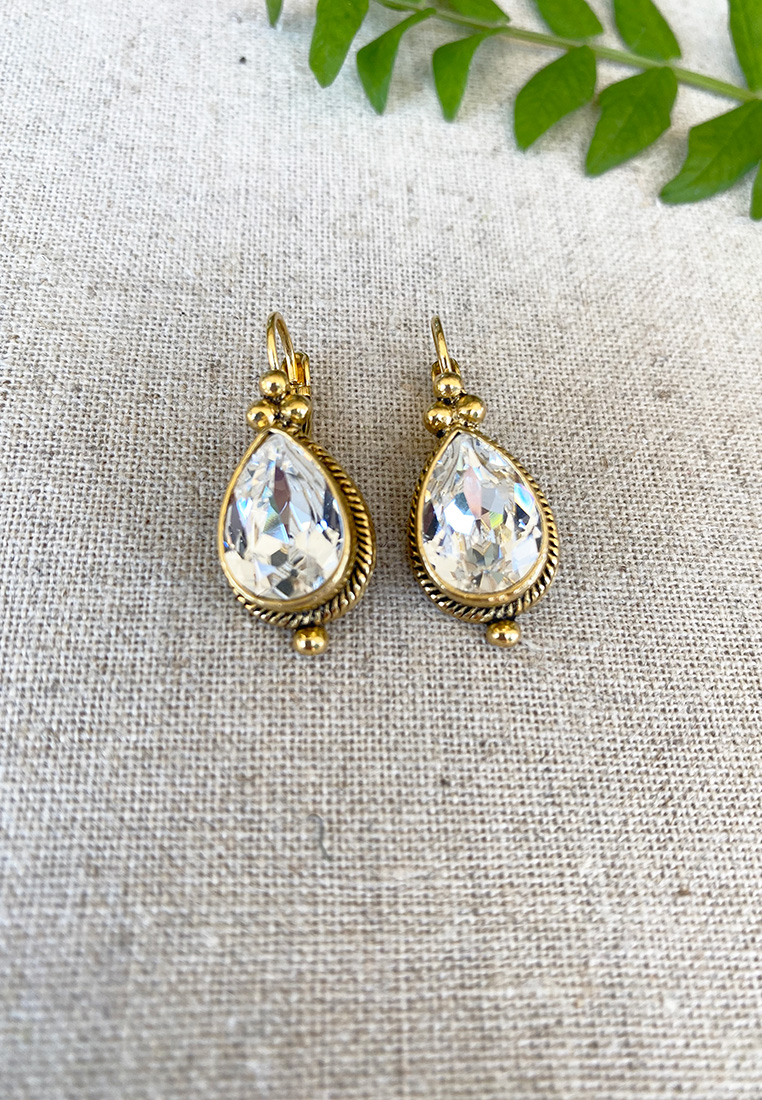 Ohrenhänger Anchusa weiss Ohrenhänger Anchusa weiss