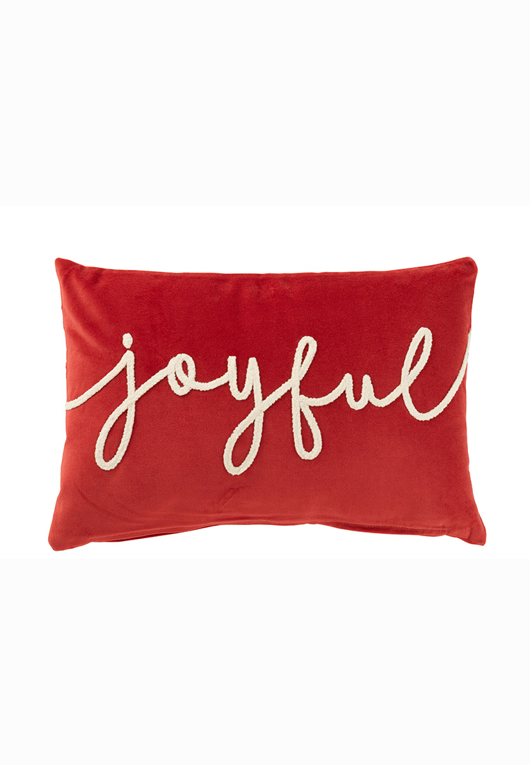 Kissen Joyful velours rechteckig 45x30cm