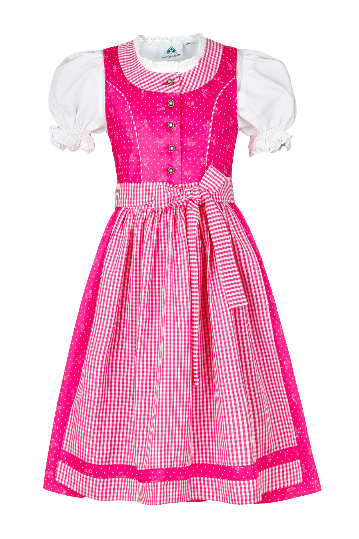 Kinderdirndl Amalia pink