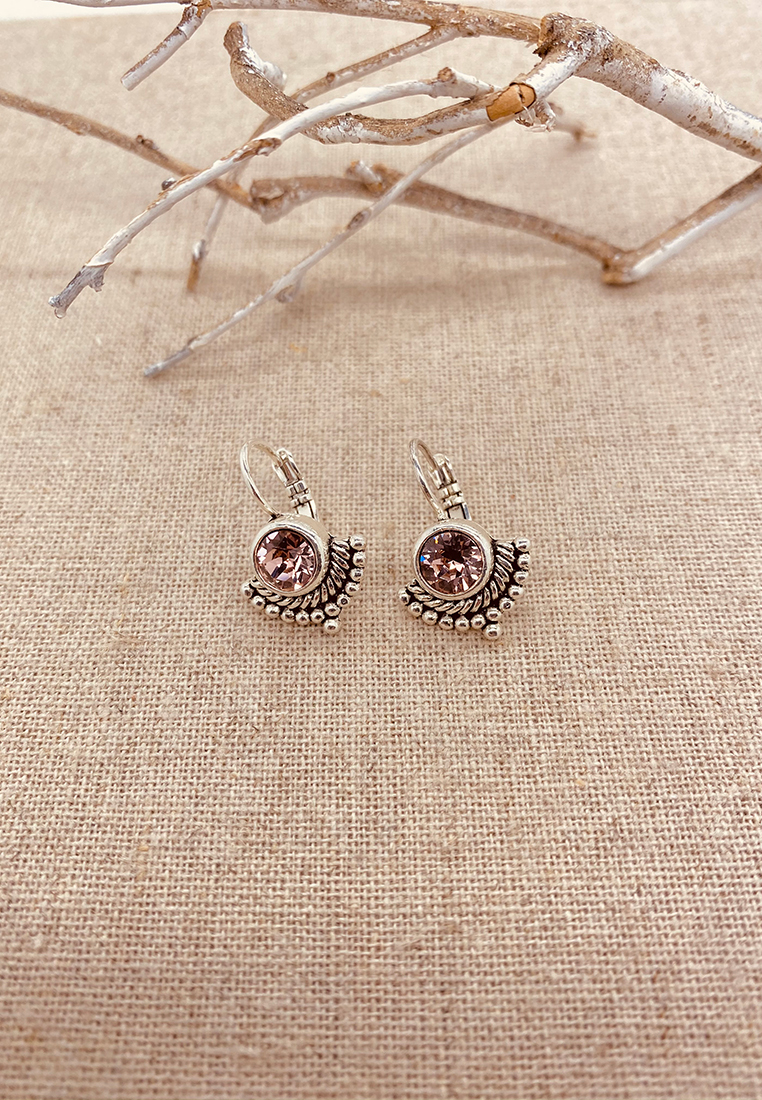 Ohrenhänger Bettina rosa Ohrenhänger Bettina rosa