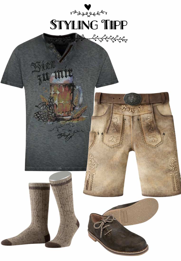 Stockerpoint Haferlschuh Baker dunkelbraun Vorderansicht in dunklem Braun mit Schnürsenkeln und sichtbarer Sohle, Teil eines Trachtenoutfits.